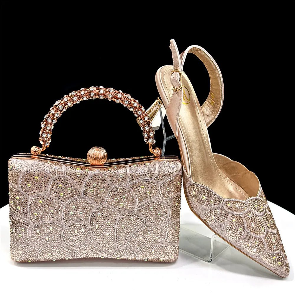 Italian Shoes and Handbags Set EDS5 - Luzilly Bridal & Apparel