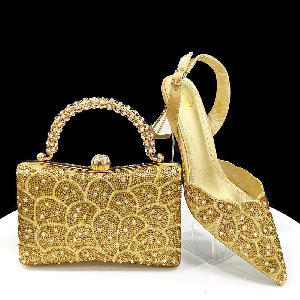 Italian Shoes and Handbags Set EDS5 - Luzilly Bridal & Apparel