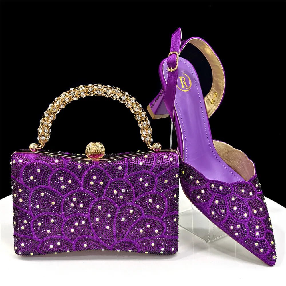 Italian Shoes and Handbags Set EDS5 - Luzilly Bridal & Apparel