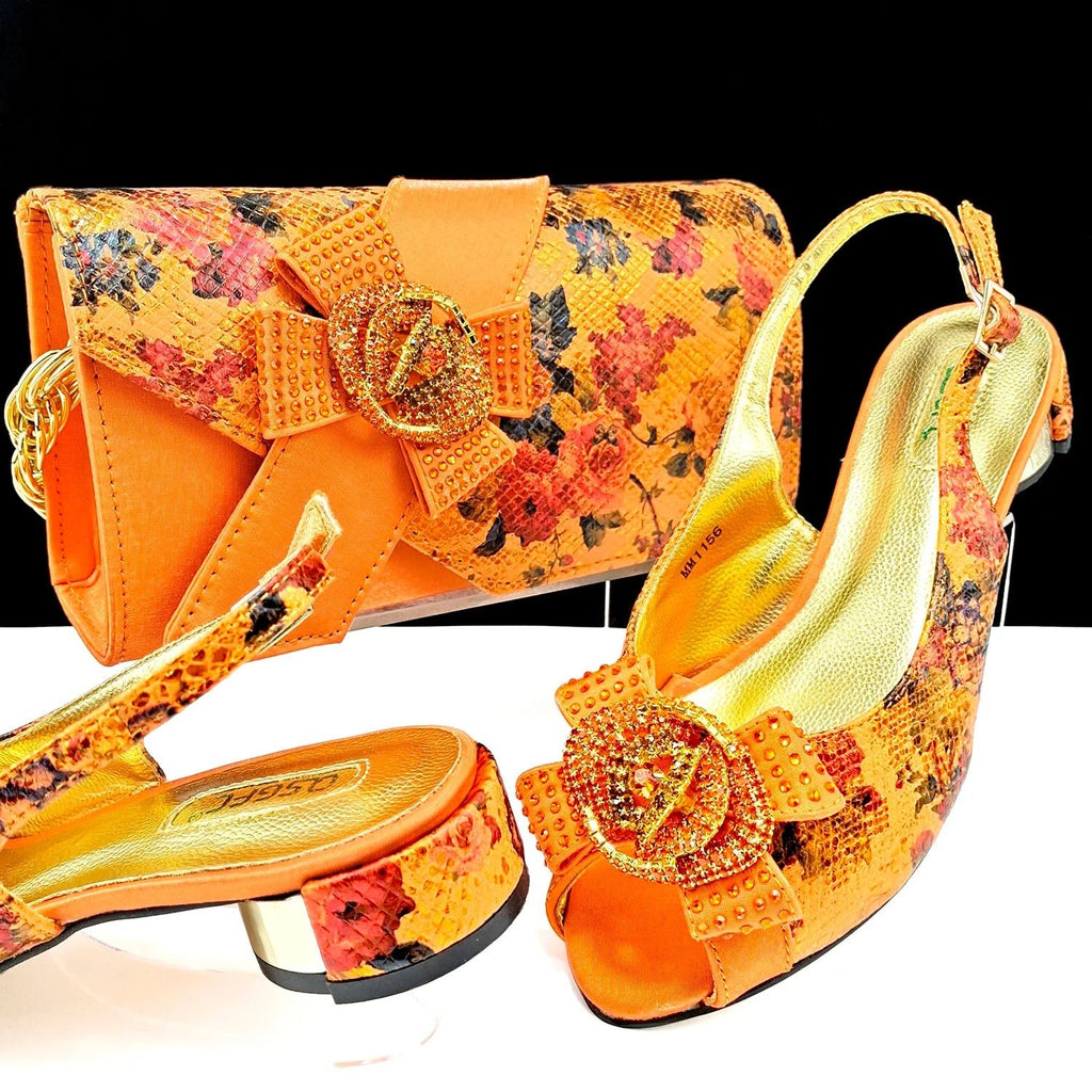 Italian Shoes With Matching Bags HQS1-4 - Luzilly Bridal & Apparel