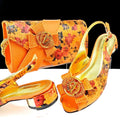 Italian Shoes With Matching Bags HQS1-4 - Luzilly Bridal & Apparel
