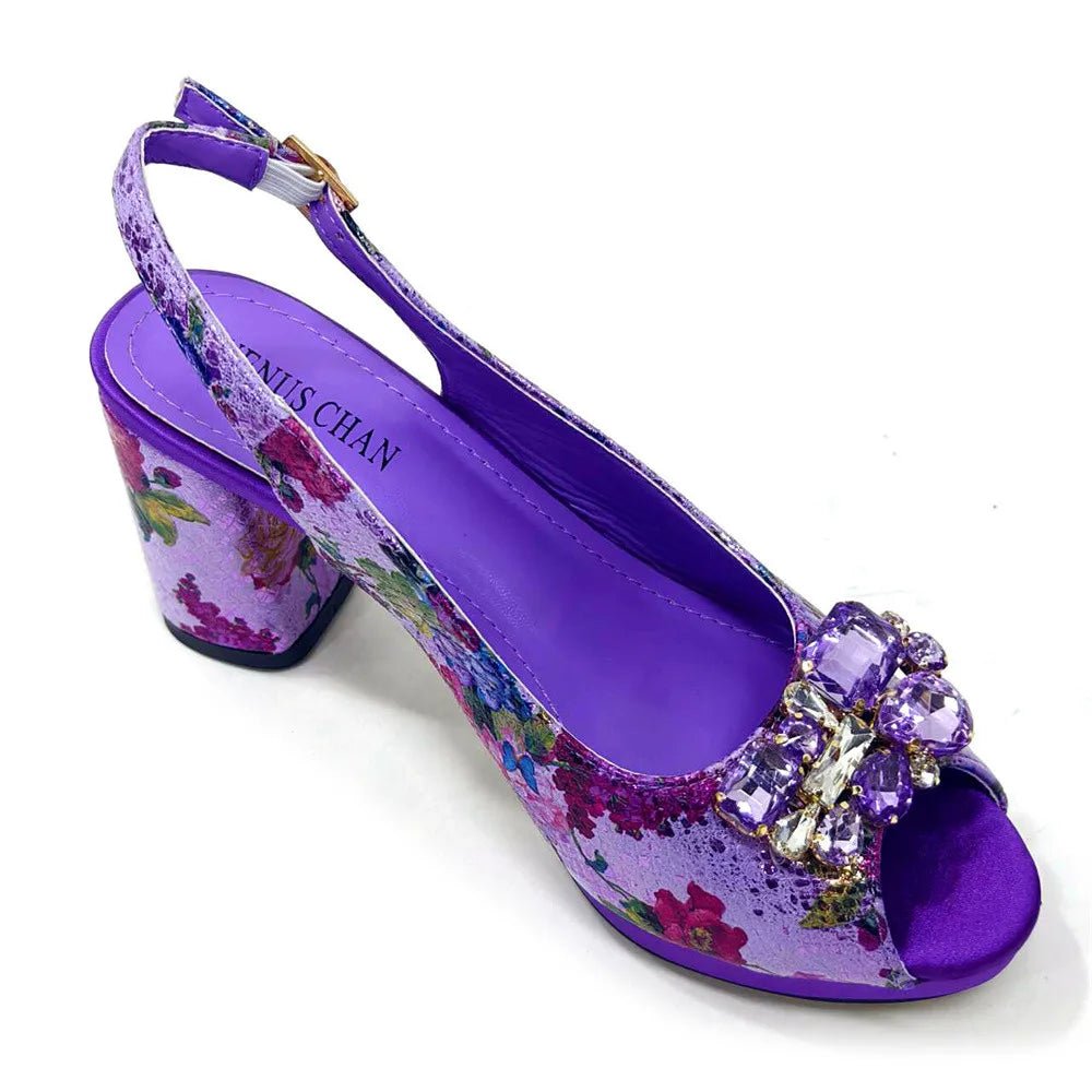 Italian Style Evening Party shoes And Bag Set TYR543 - Luzilly Bridal & Apparel