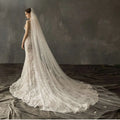 Floral Lace Church Cathedral Veil