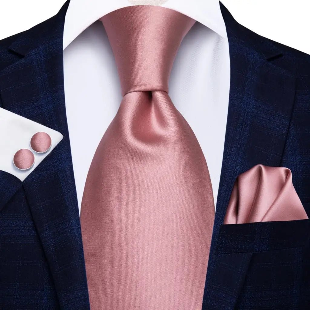 Jacquard Peacock Blue Novelty Design Wedding Tie For Men Hanky Cufflinks Gift Mens Necktie Set Business Party Dropshipping - Luzilly Bridal & Apparel