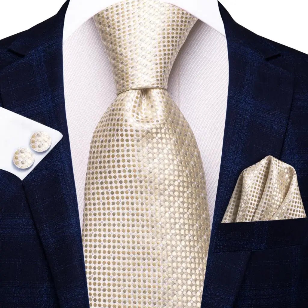 Jacquard Peacock Blue Novelty Design Wedding Tie For Men Hanky Cufflinks Gift Mens Necktie Set Business Party Dropshipping - Luzilly Bridal & Apparel