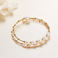 Jewelry Ethnic Style Bracelet Baroque Jewelry Freshwater Pearl Bracelet Female - Luzilly Bridal & Apparel