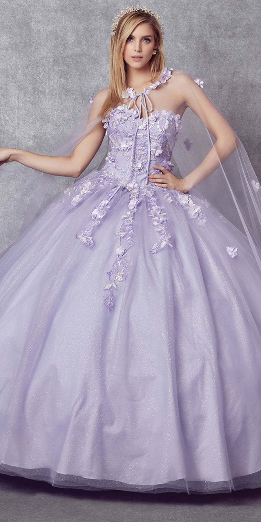 Juliet 1435 A-Line Ball Quinceanera Gown - Luzilly Bridal & Apparel