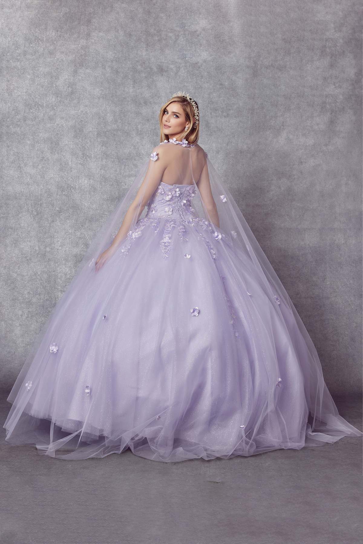 Juliet 1435 A-Line Ball Quinceanera Gown - Luzilly Bridal & Apparel