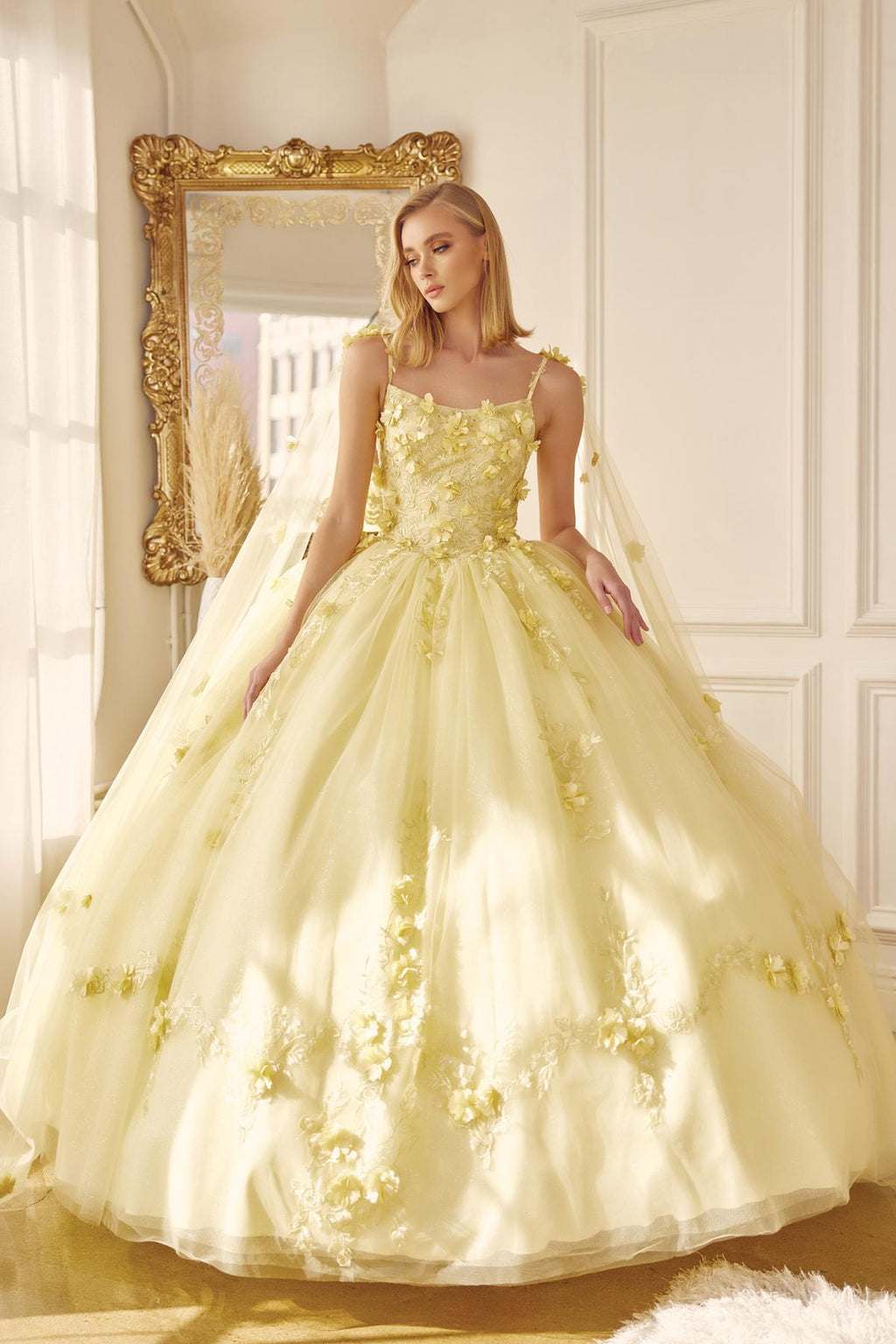 Juliet 1436 A-Line Ball Quinceanera Poofy Gown - Luzilly Bridal & Apparel