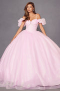 Juliet JT1487H Cold Shoulder quinceanera Ball Gown - Luzilly Bridal & Apparel