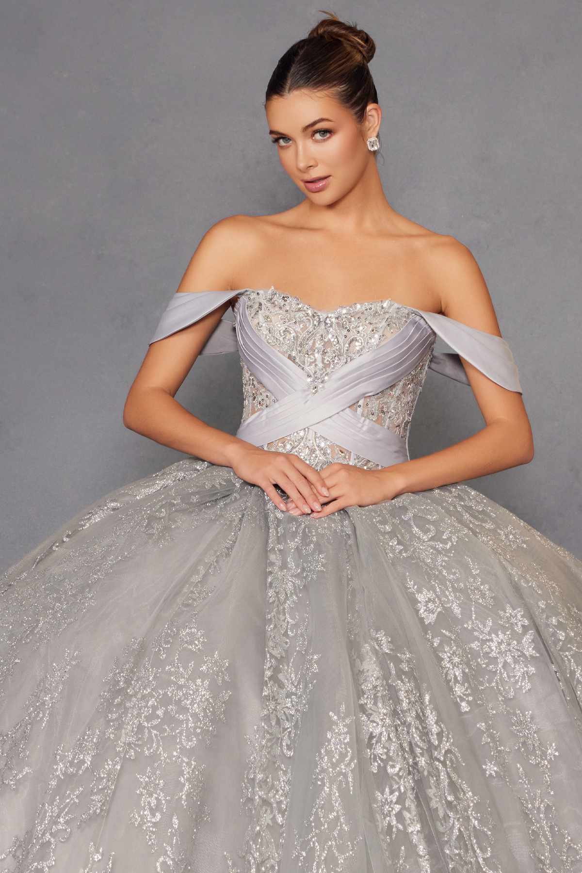 Juliet JT1488H Royal Princess A-Line Ball Gown Quinceanera - Luzilly Bridal & Apparel