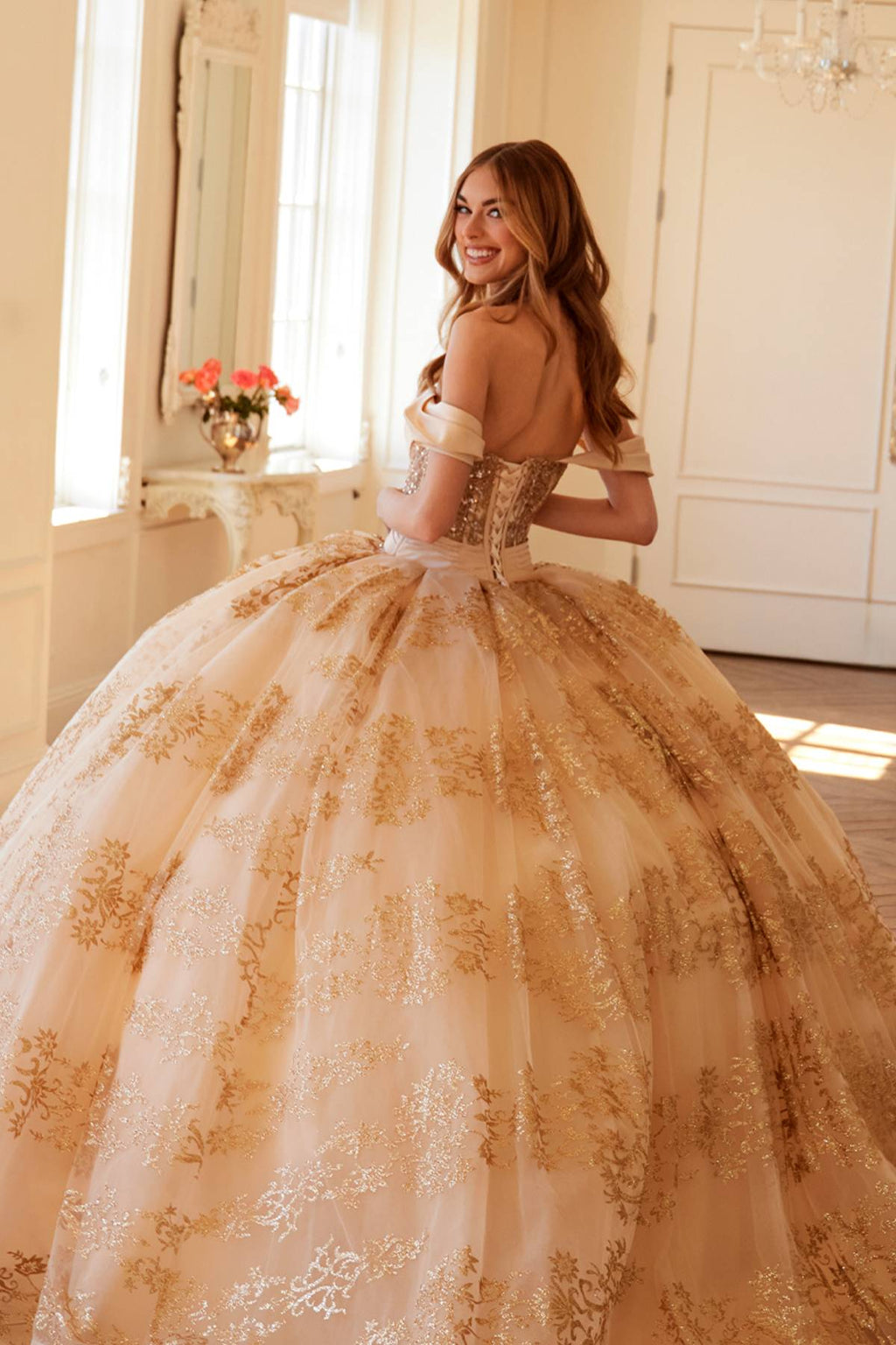 Juliet JT1488H Royal Princess A-Line Ball Gown Quinceanera - Luzilly Bridal & Apparel