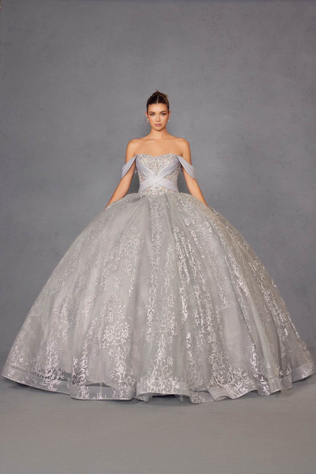 Juliet JT1488H Royal Princess A-Line Ball Gown Quinceanera - Luzilly Bridal & Apparel