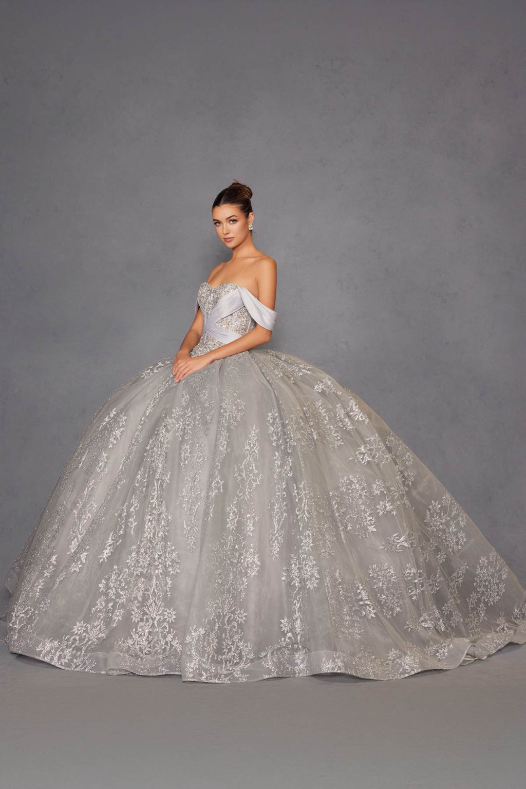 Juliet JT1488H Royal Princess A-Line Ball Gown Quinceanera - Luzilly Bridal & Apparel