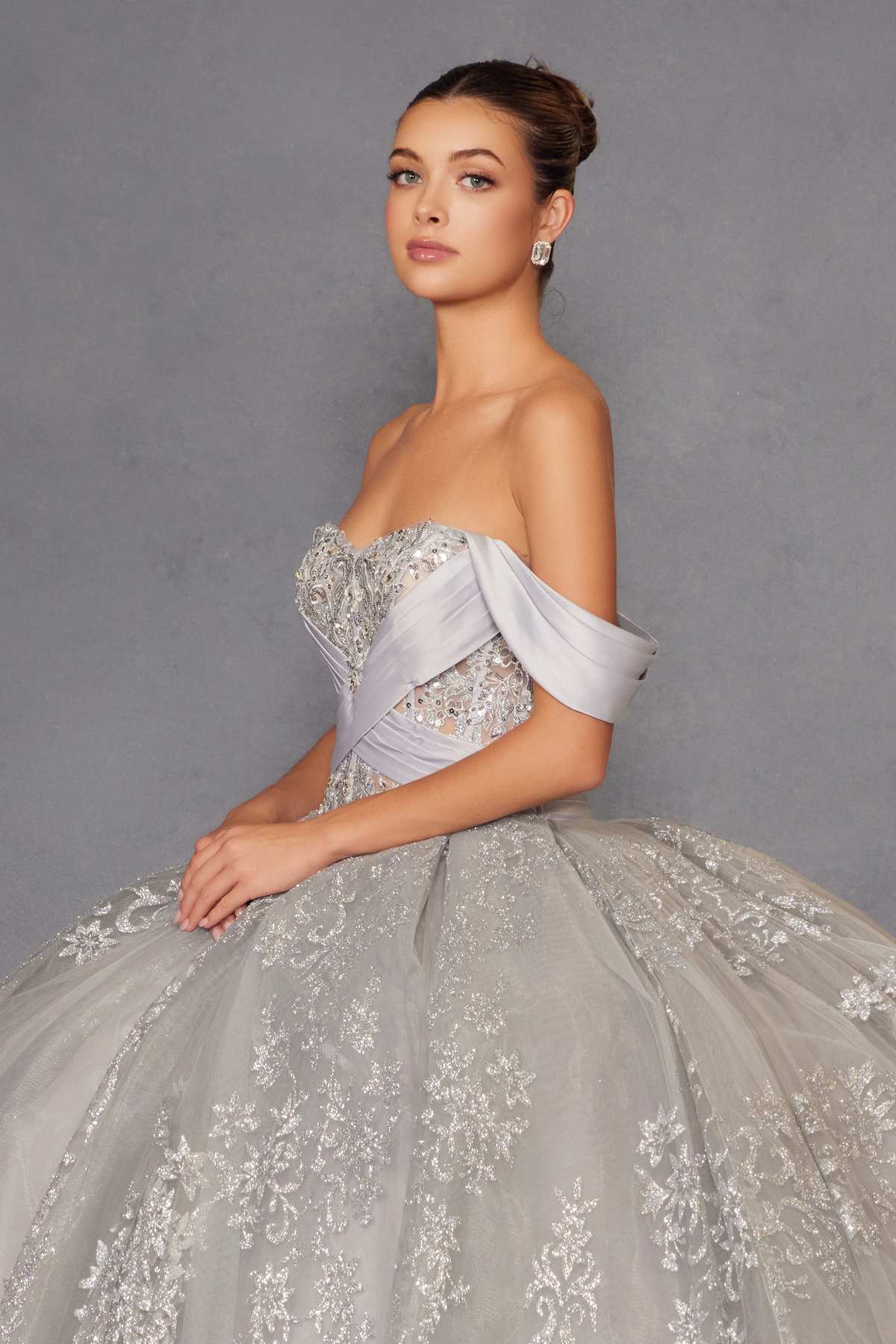 Juliet JT1488H Royal Princess A-Line Ball Gown Quinceanera - Luzilly Bridal & Apparel