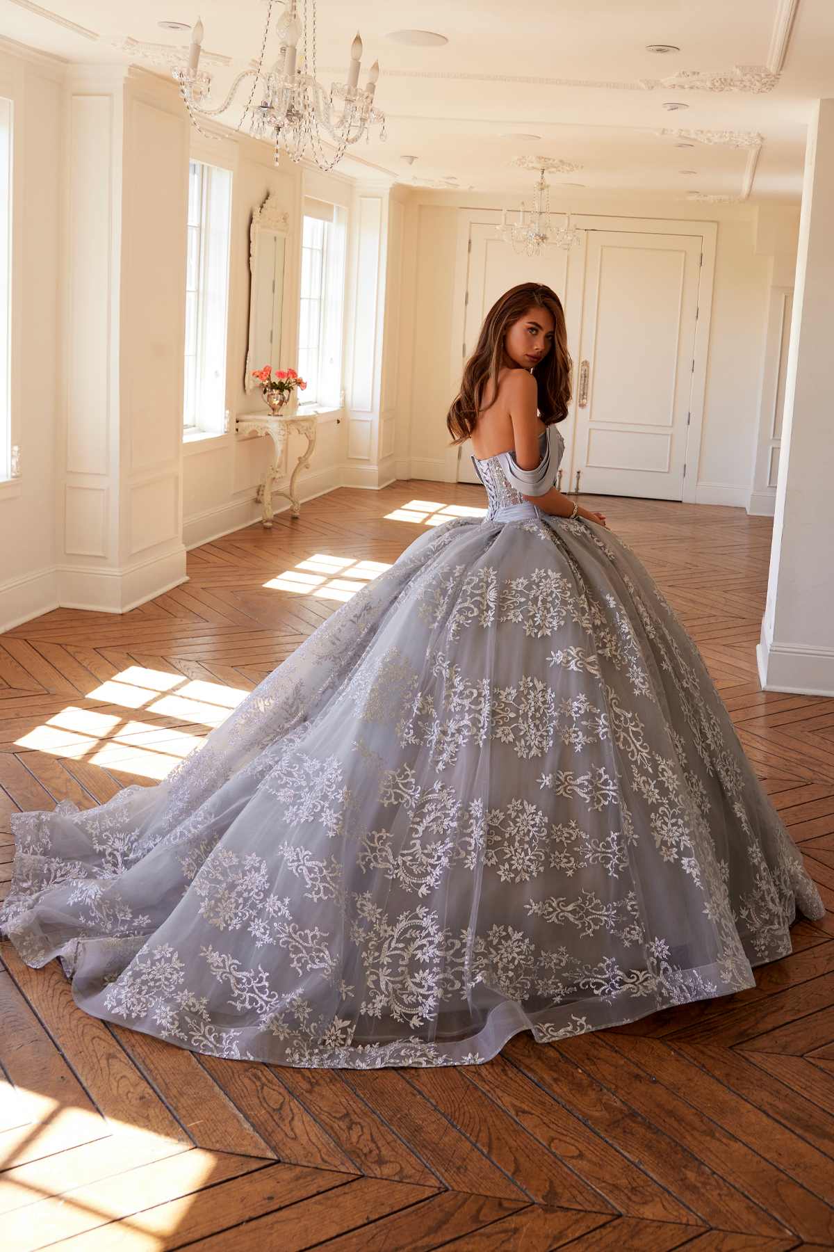 Juliet JT1488H Royal Princess A-Line Ball Gown Quinceanera - Luzilly Bridal & Apparel