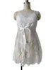 Lace and Satin Nightdress, Sizes S-5XL - Luzilly Bridal & Apparel