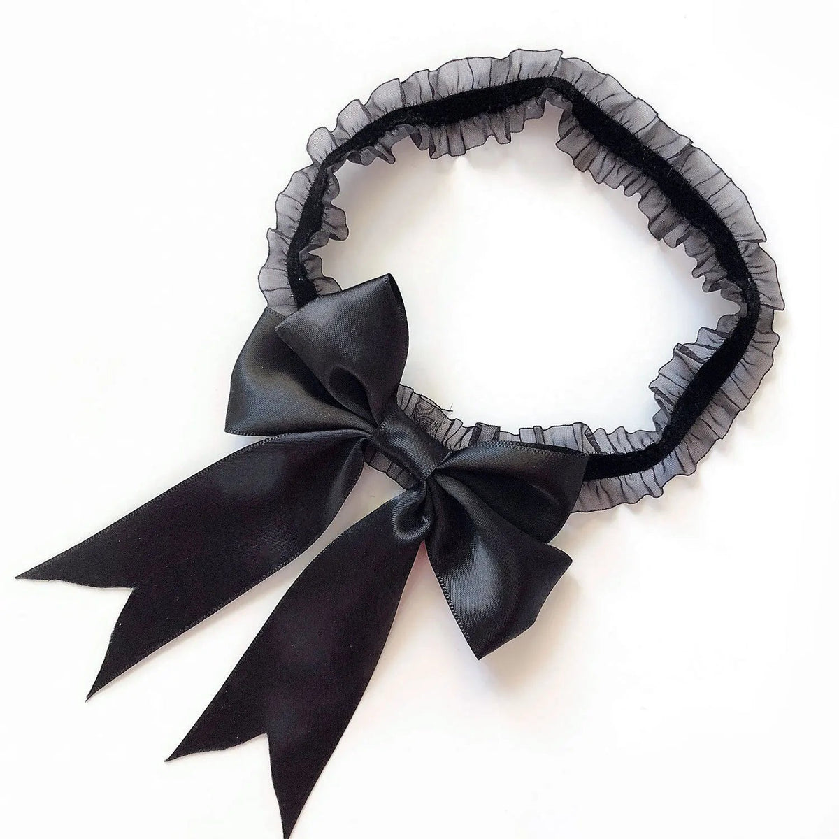 Lace Bow Bridal Leg-Ring Garter - Luzilly Bridal & Apparel