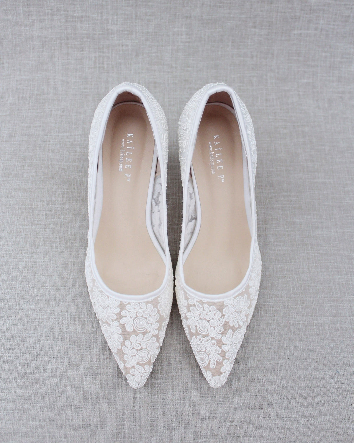 Lace Bridal Pump - Luzilly Bridal & Apparel