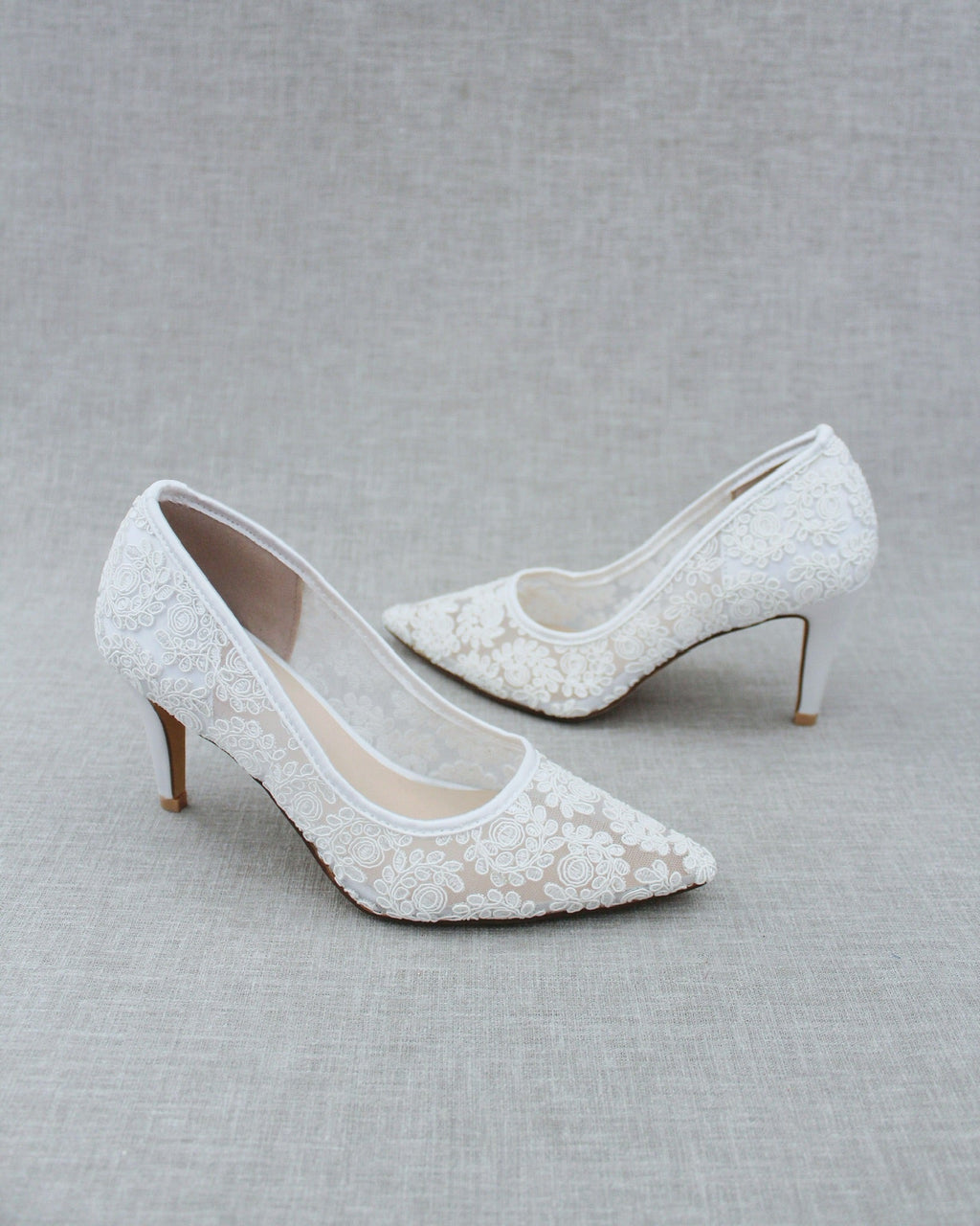 Lace Bridal Pump - Luzilly Bridal & Apparel