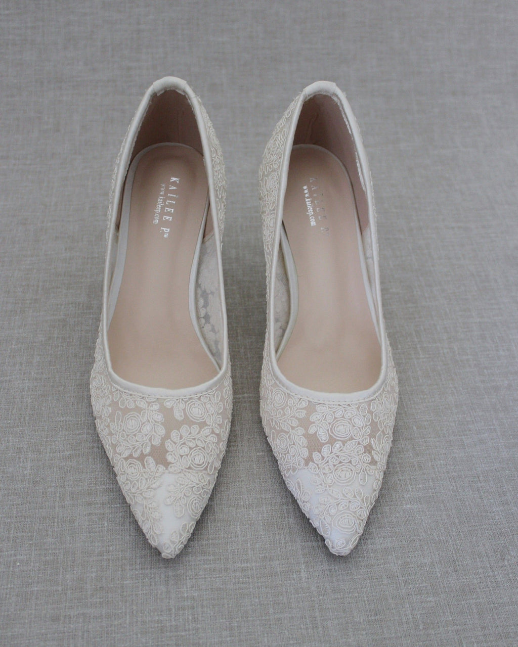 Lace Bridal Pump - Luzilly Bridal & Apparel