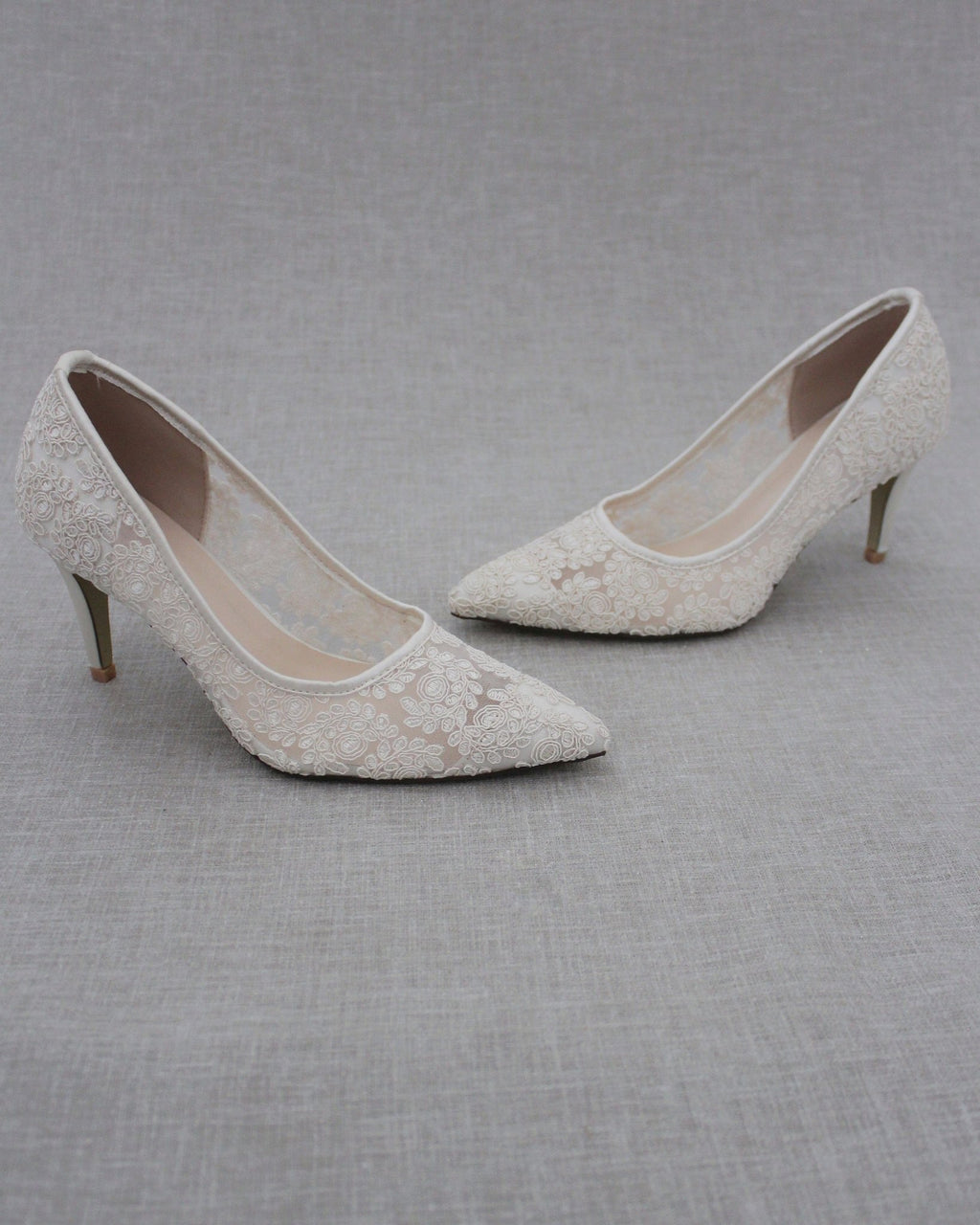 Lace Bridal Pump - Luzilly Bridal & Apparel