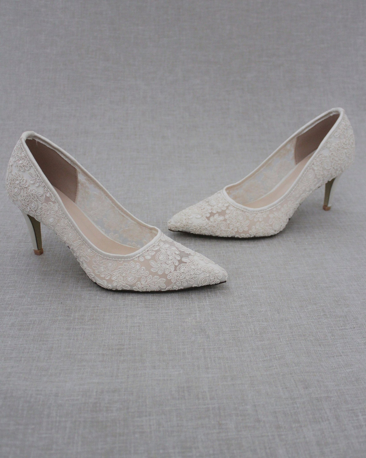 Lace Bridal Pump - Luzilly Bridal & Apparel