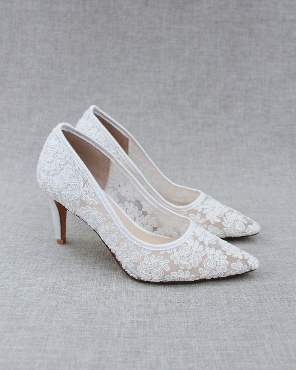 Lace Bridal Pump - Luzilly Bridal & Apparel