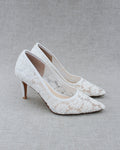 Lace Bridal Pump - Luzilly Bridal & Apparel