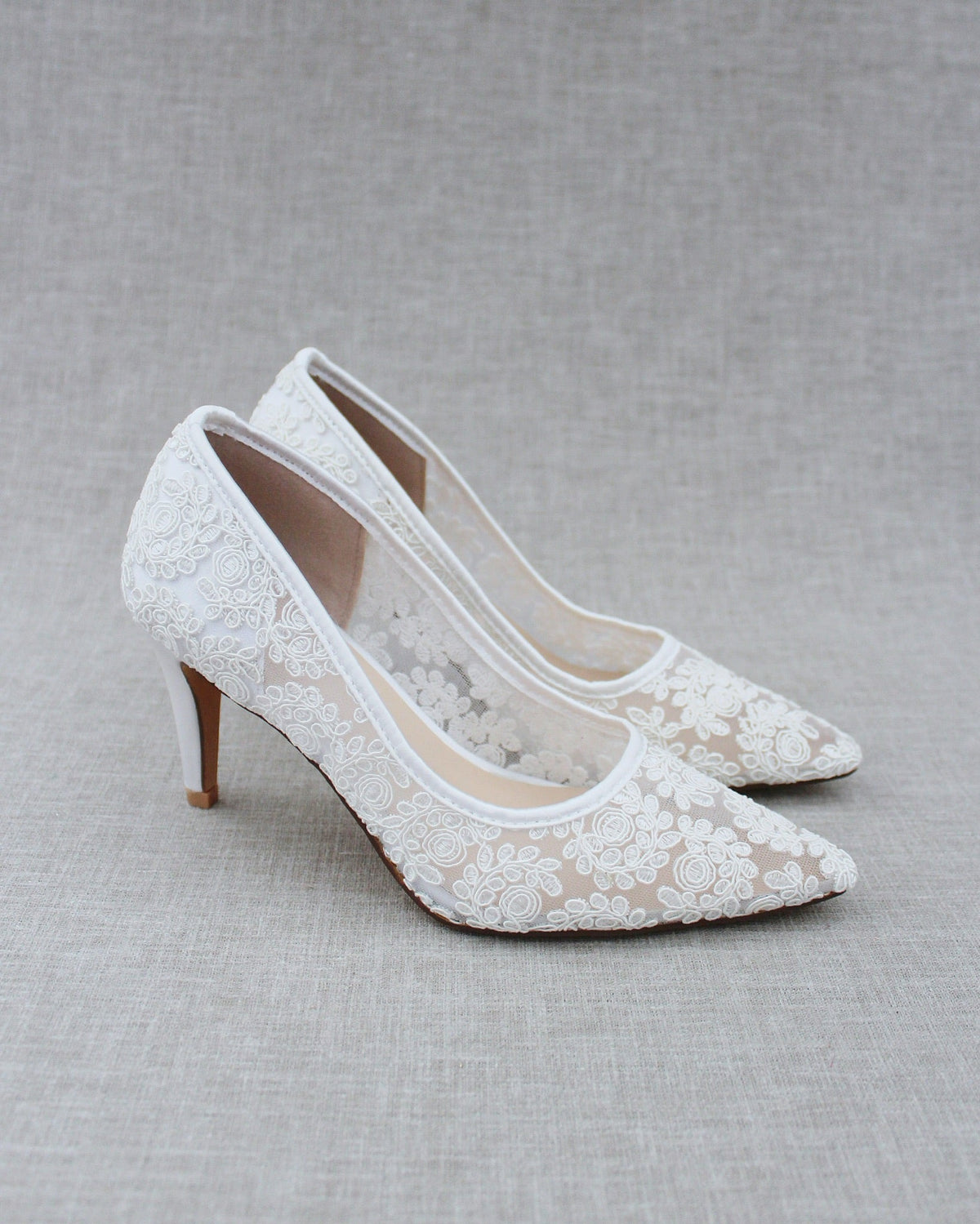 Lace Bridal Pump - Luzilly Bridal & Apparel