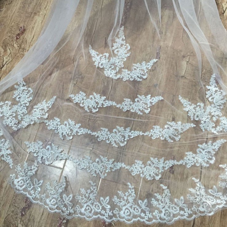 Lace bridal veil - Luzilly Bridal & Apparel