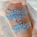 Lace Floral Bridal Garter Set (2-Piece) - Luzilly Bridal & Apparel