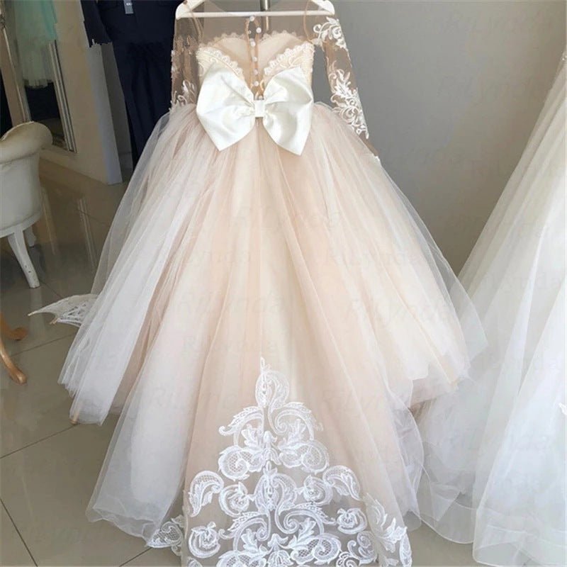 Lace Flower Girl Dress - Luzilly Bridal & Apparel