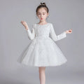 Lace Long-Sleeve Flower Girl Dress - Luzilly Bridal & Apparel