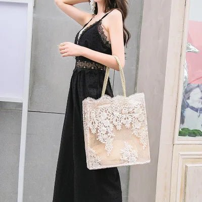 Lace Summer Handbag Tote - Luzilly Bridal & Apparel