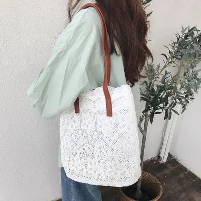 Lace Summer Handbag Tote - Luzilly Bridal & Apparel