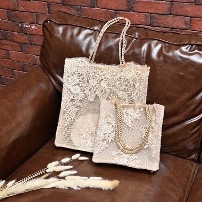 Lace Summer Handbag Tote - Luzilly Bridal & Apparel