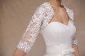 Lace Vest Long Sleeve Wedding Dress Vest Wedding Small Coat - Luzilly Bridal & Apparel