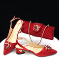 Ladies Shoes and Bags To Match Set ED1291 - Luzilly Bridal & Apparel