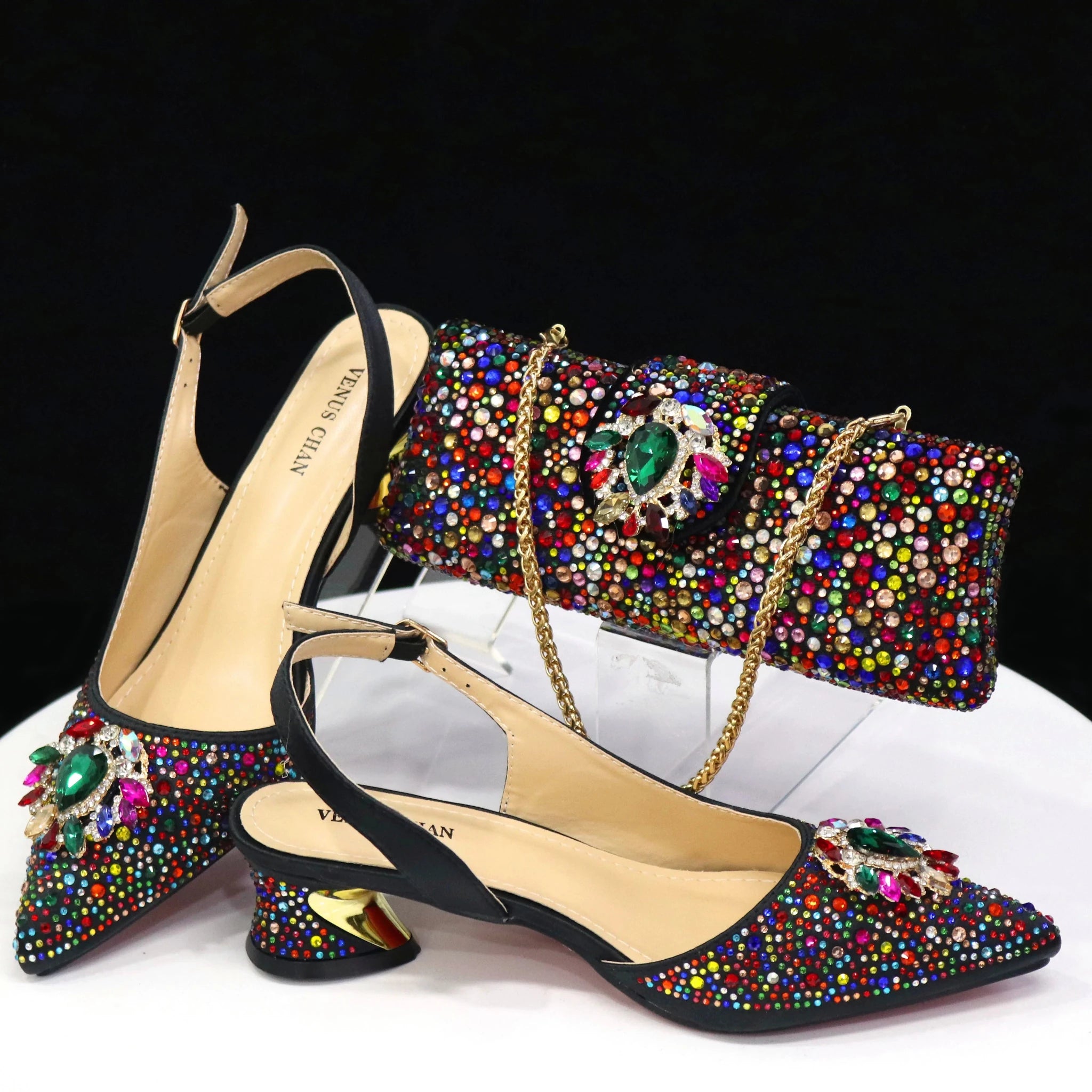 Ladies Shoes and Bags To Match Set ED1291 - Luzilly Bridal & Apparel