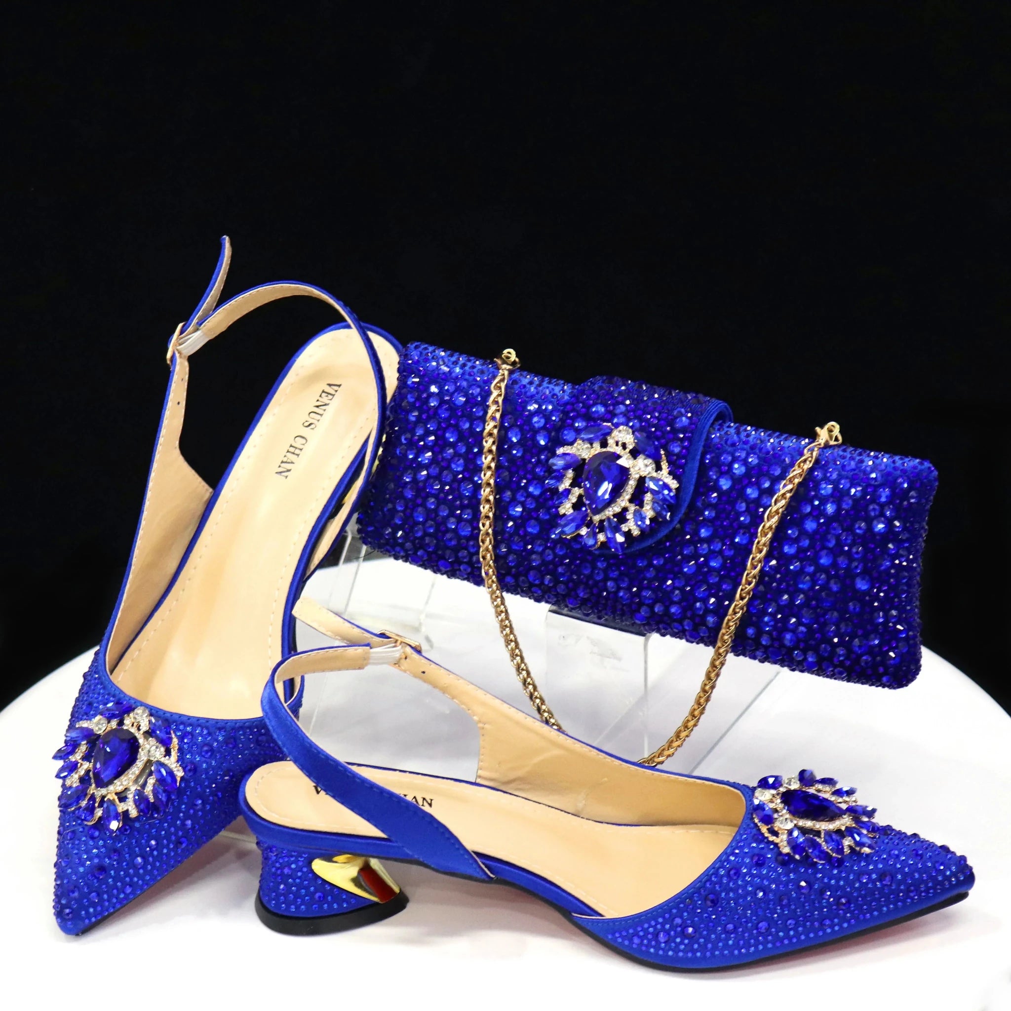 Ladies Shoes and Bags To Match Set ED1291 - Luzilly Bridal & Apparel