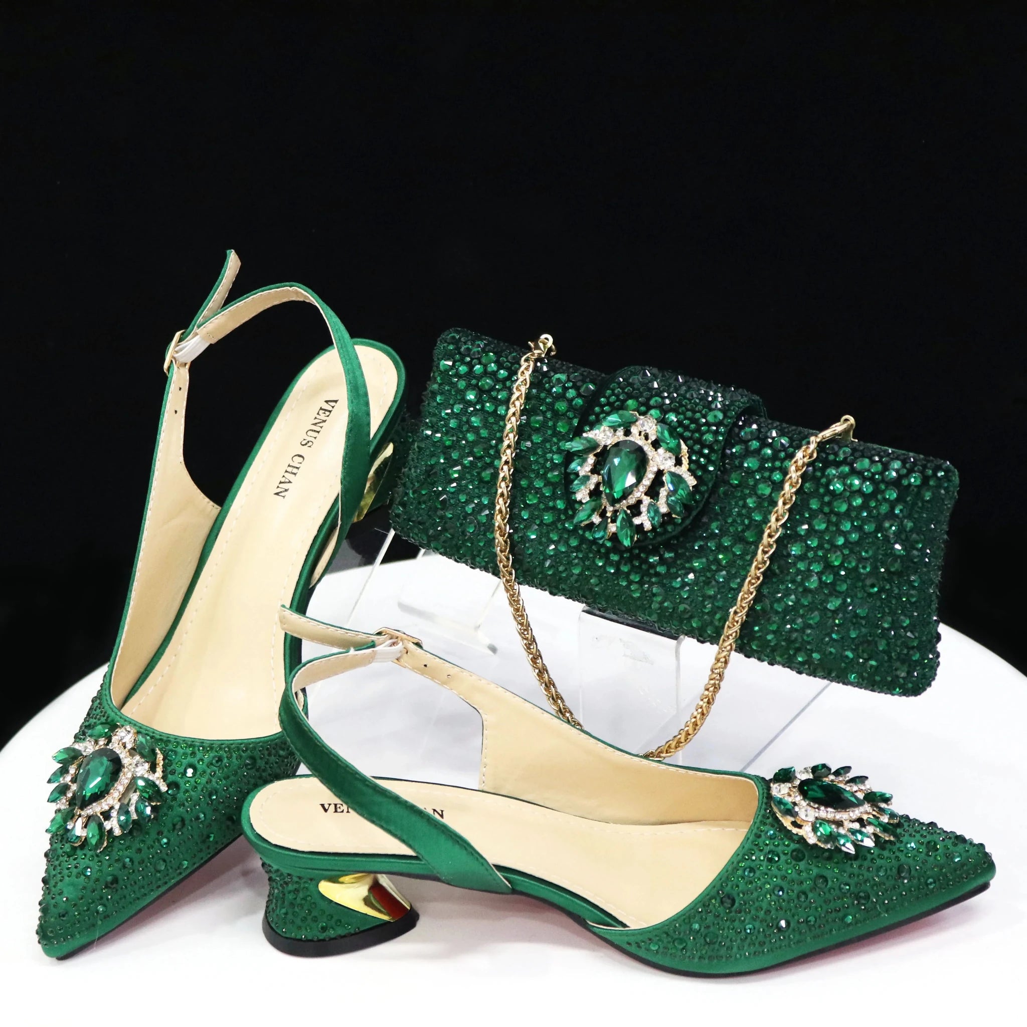 Ladies Shoes and Bags To Match Set ED1291 - Luzilly Bridal & Apparel