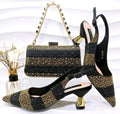 Ladies Shoes With Matching Bag Set- ED101 - Luzilly Bridal & Apparel
