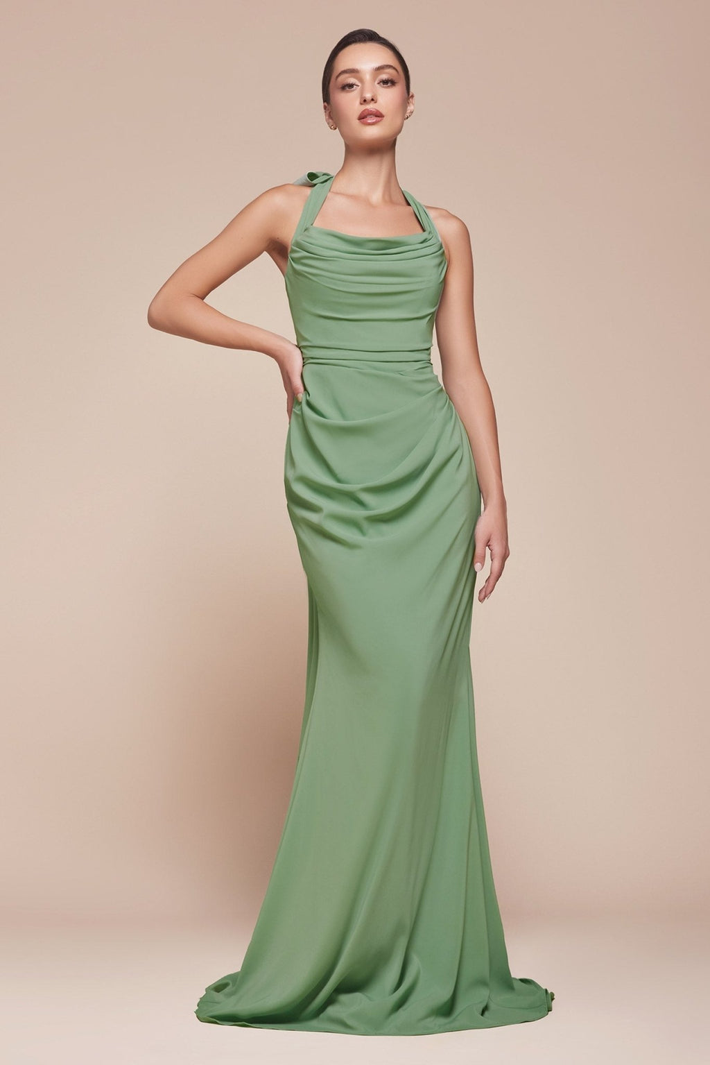Ladivine 7433 Versatile Tie Chiffon Bridesmaid Dress - Luzilly Bridal & Apparel