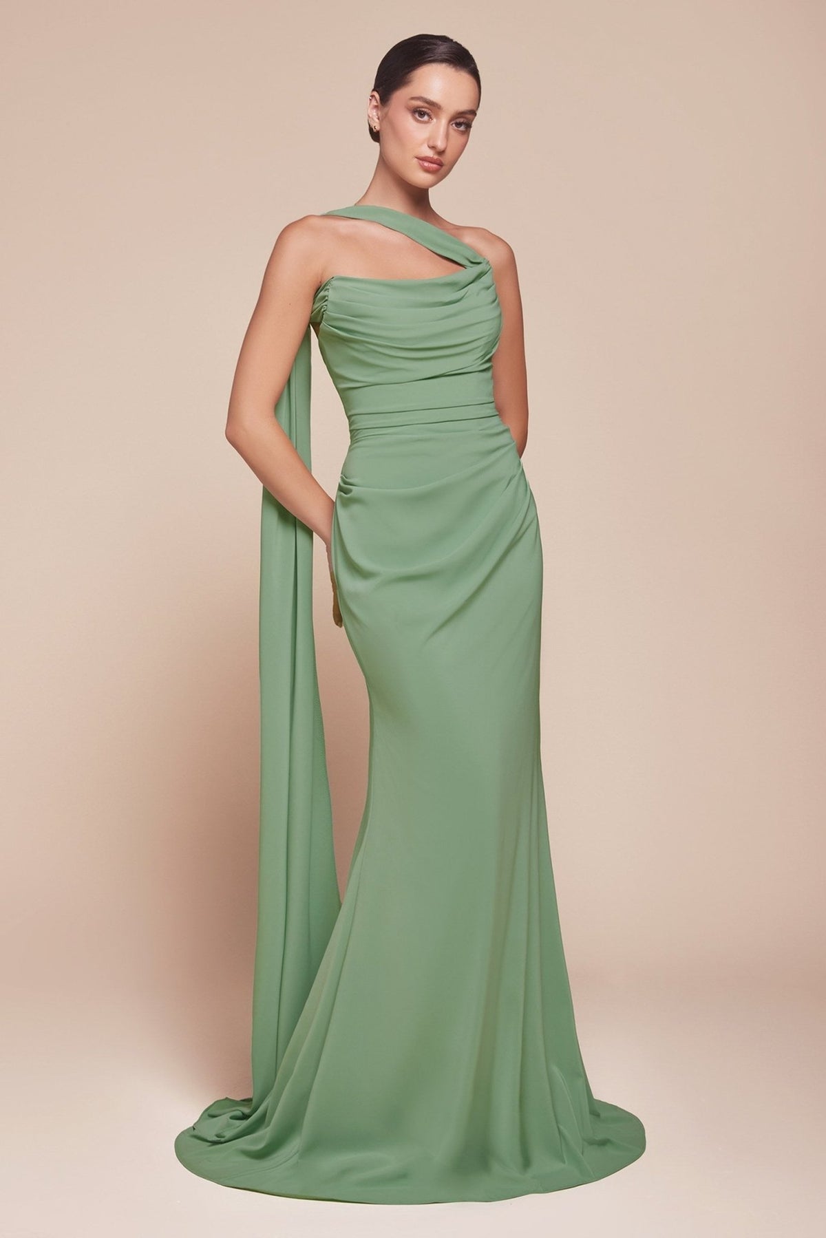 Ladivine 7433 Versatile Tie Chiffon Bridesmaid Dress - Luzilly Bridal & Apparel