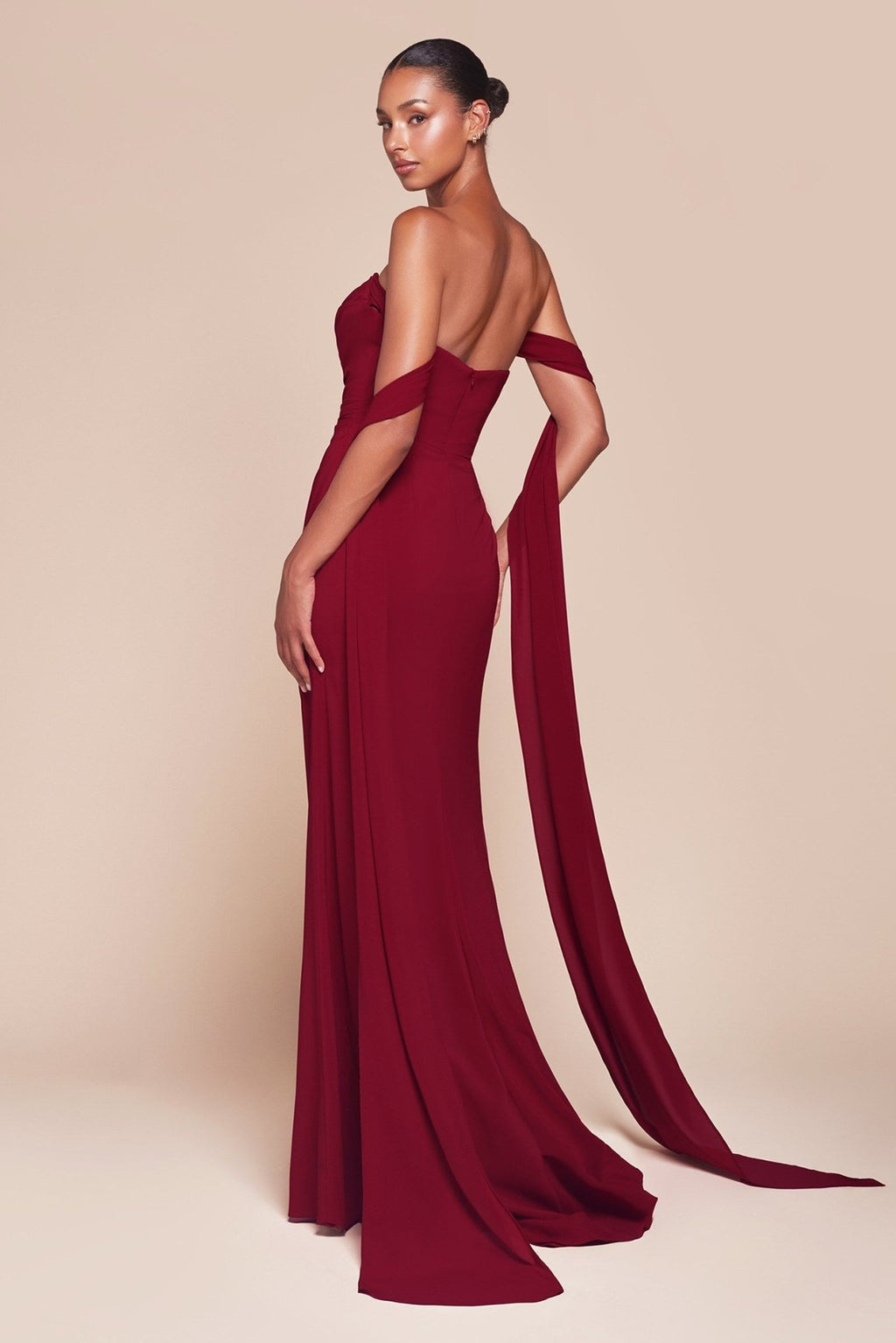 Ladivine 7433 Versatile Tie Chiffon Bridesmaid Dress - Luzilly Bridal & Apparel