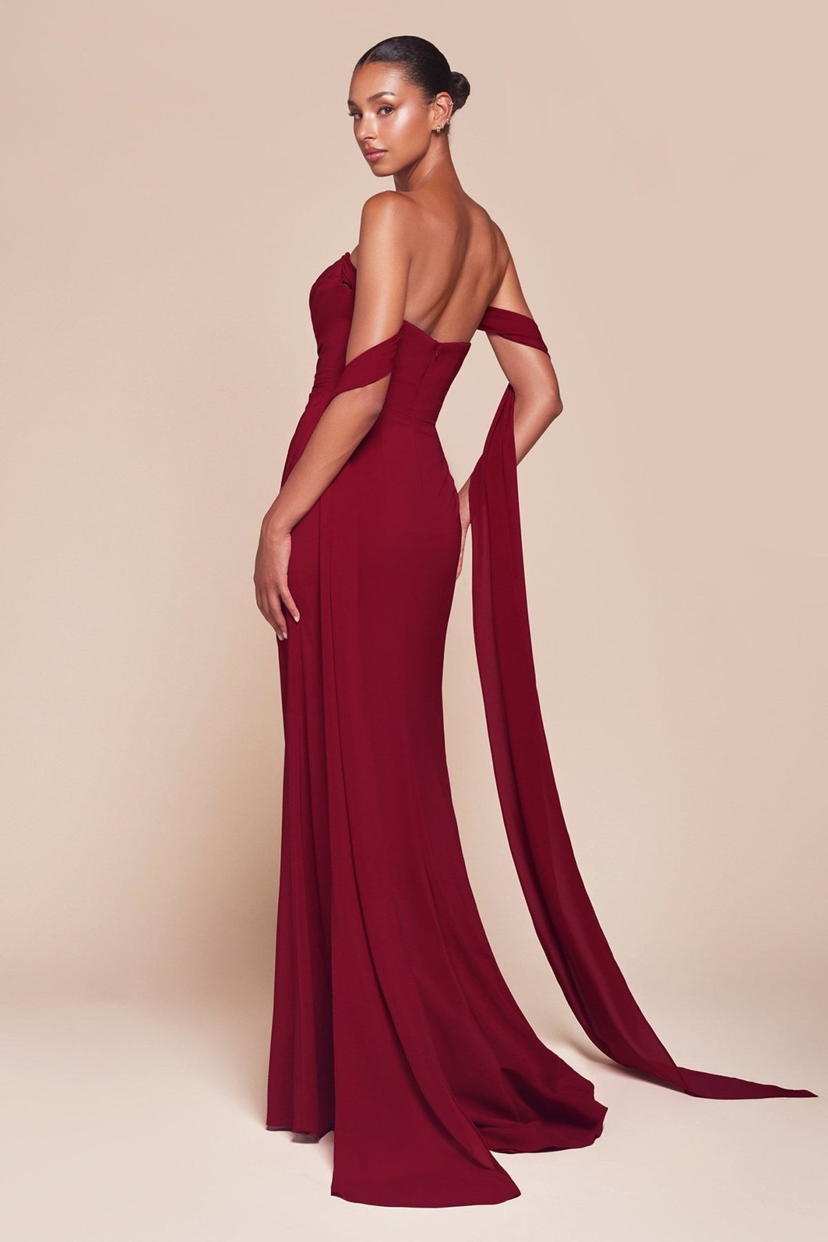 Ladivine 7433 Versatile Tie Chiffon Bridesmaid Dress - Luzilly Bridal & Apparel