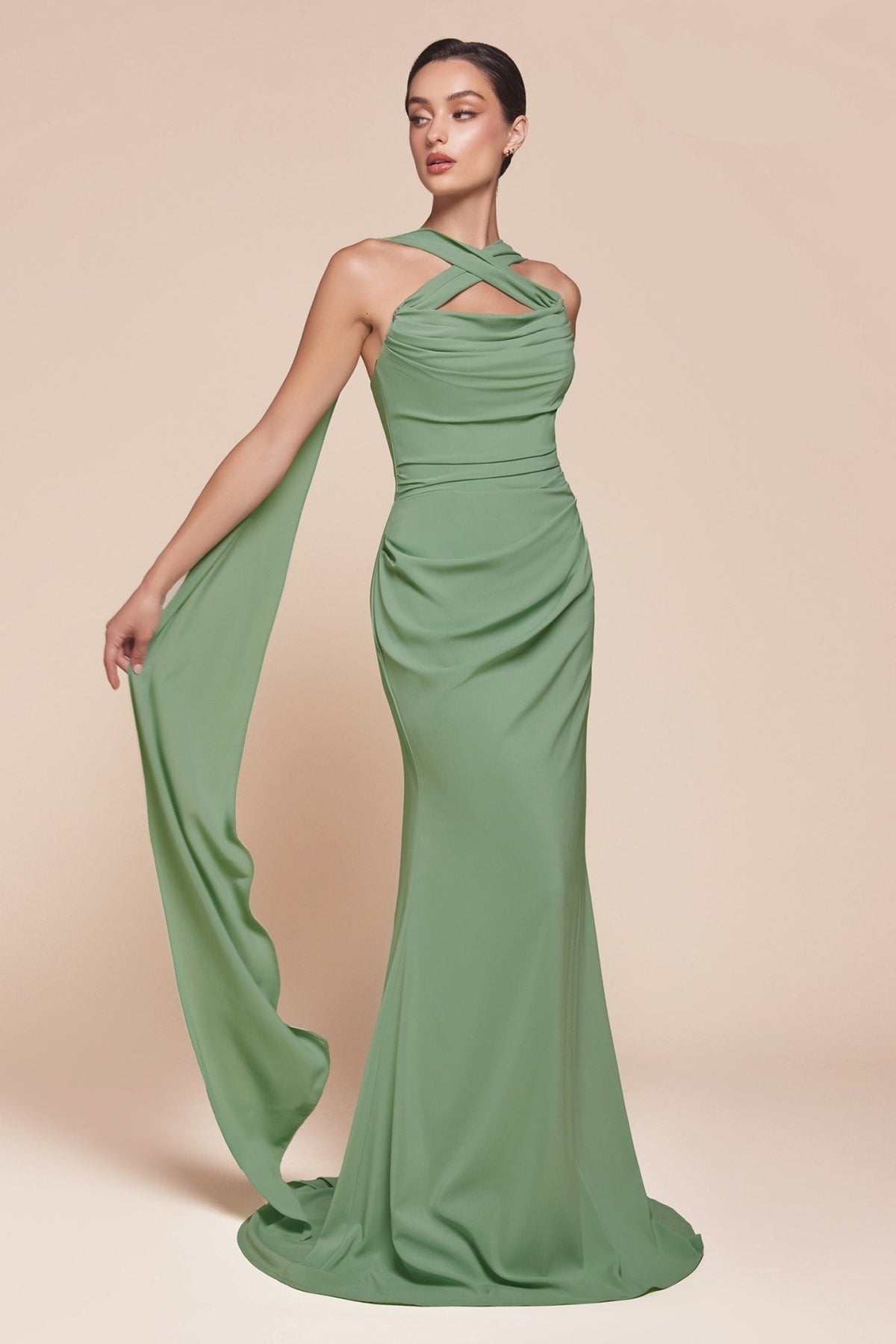 Ladivine 7433 Versatile Tie Chiffon Bridesmaid Dress - Luzilly Bridal & Apparel