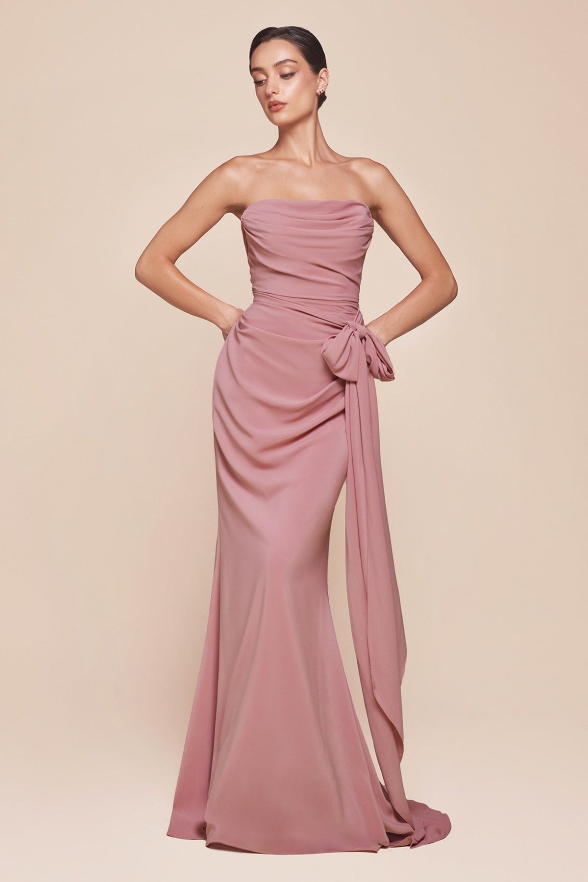 Ladivine 7433 Versatile Tie Chiffon Bridesmaid Dress - Luzilly Bridal & Apparel