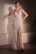 Ladivine Amoris T707 Dress Strapless A-Line Bridesmaid Gown - Luzilly Bridal & Apparel